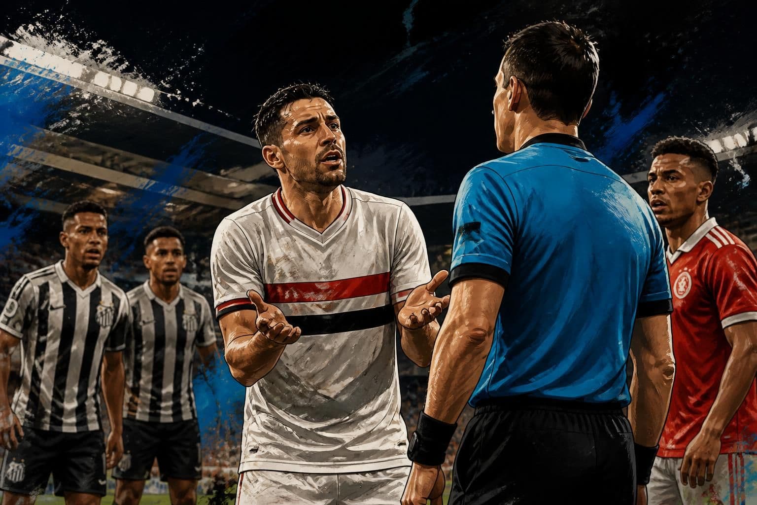 Calleri desfalca o São Paulo contra o Santos