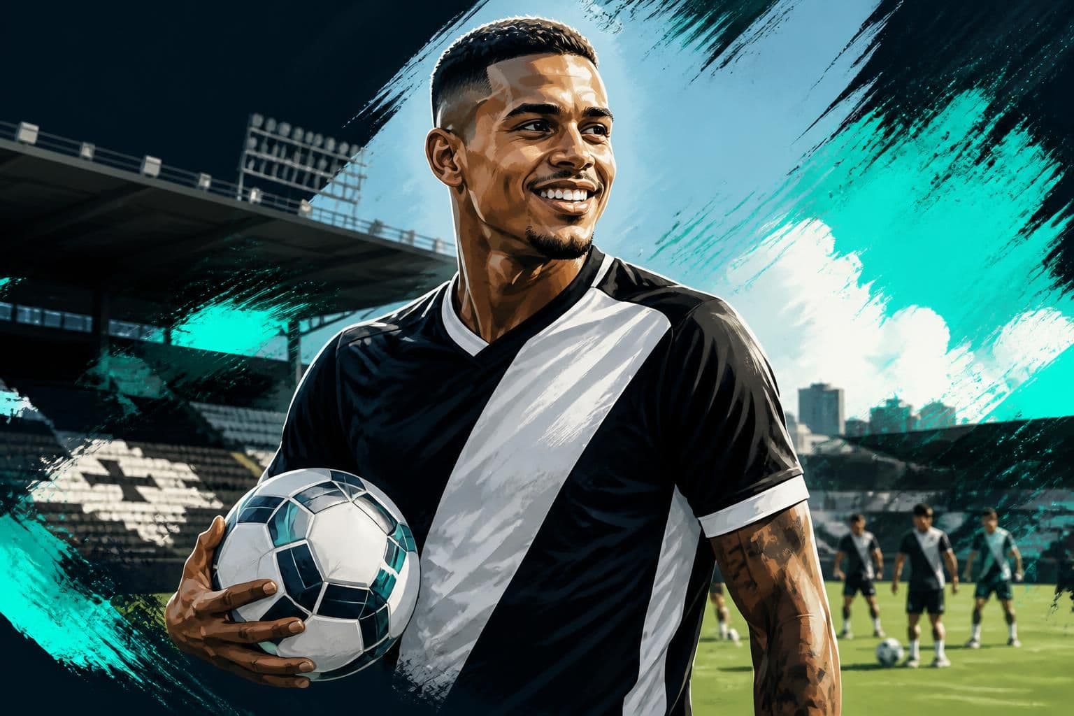 Recuperação de Brenner: Vasco acompanha retorno do atacante