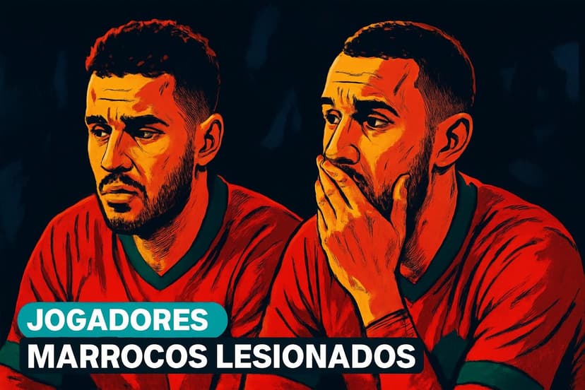 Marrocos pode perder dois titulares na estreia contra o Brasil na Copa 2026