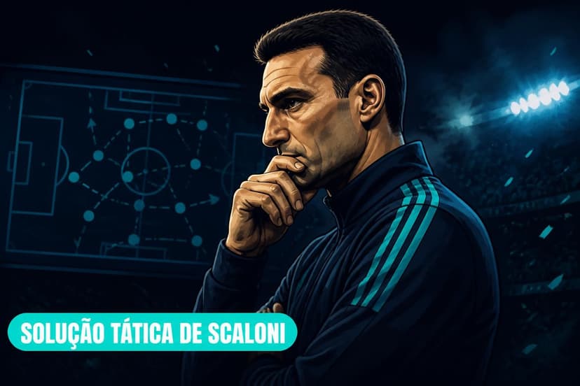 Scaloni encontra solução para lateral direita da Argentina