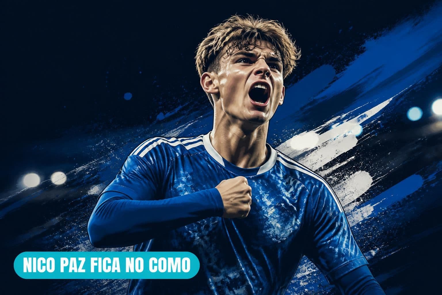 Nico Paz recusa Real Madrid e fica no Como