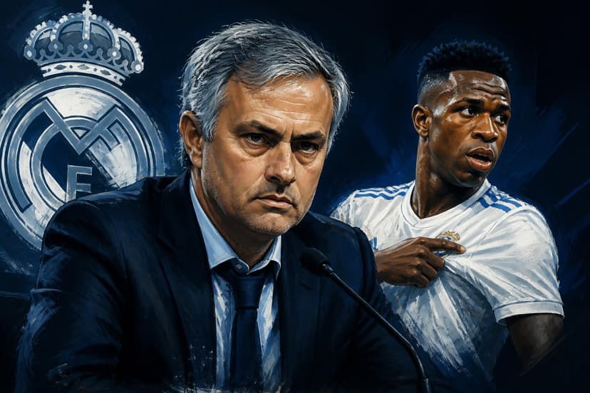 Mourinho defende Vini Jr. de bullying na Espanha