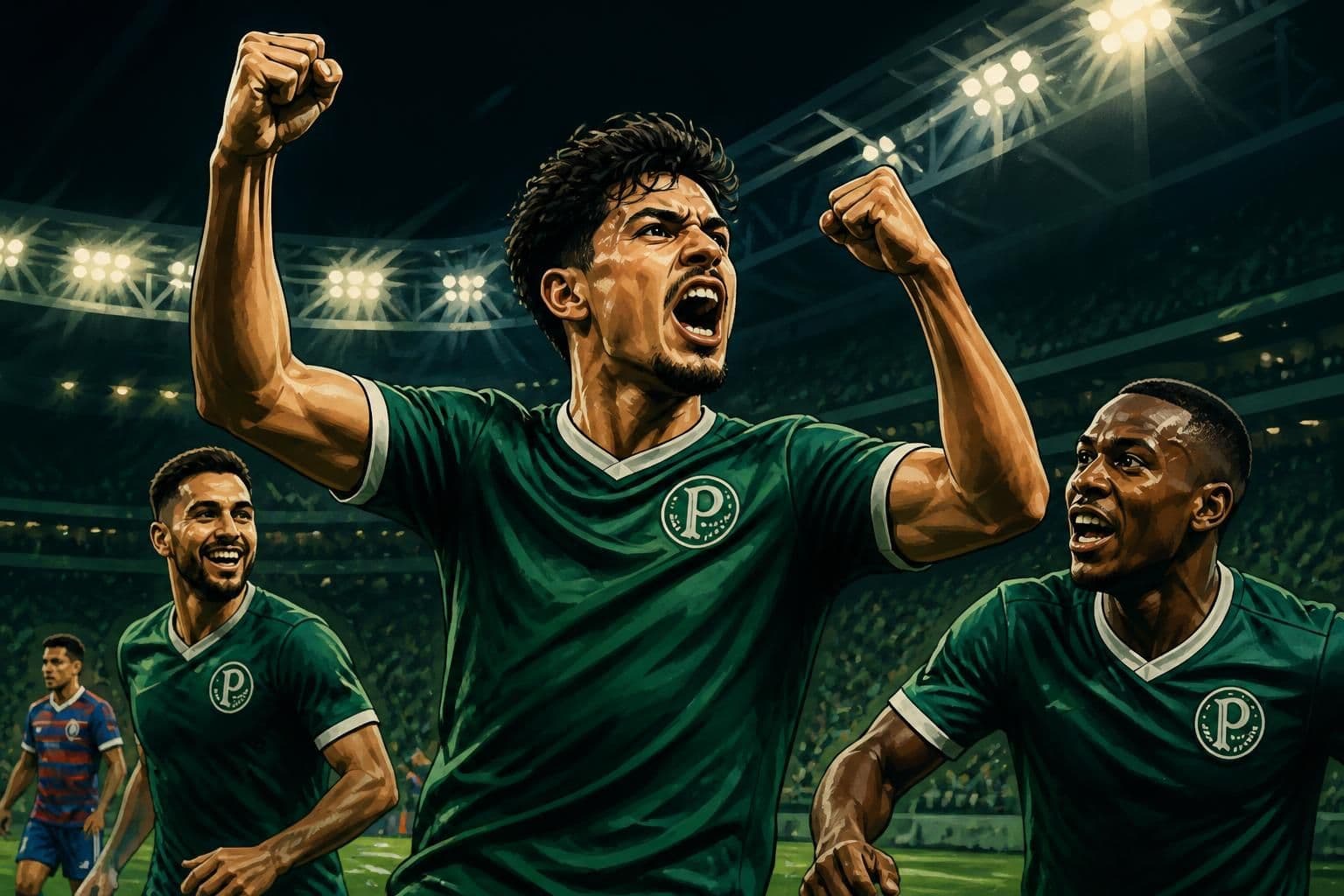 Palmeiras goleia Fortaleza por 3 a 0 na Copa do Brasil