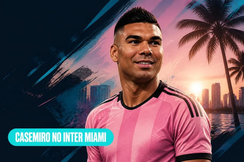 Casemiro assina com Inter Miami por três temporadas