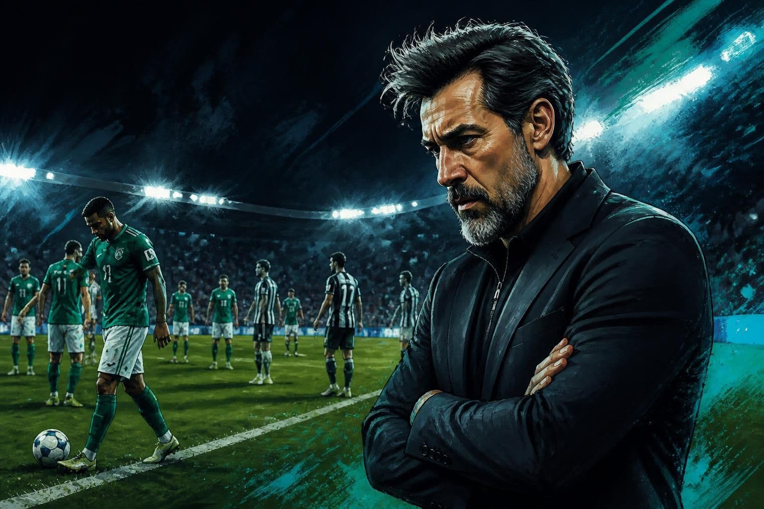 Domínguez cobra evolução do Atlético-MG após empate