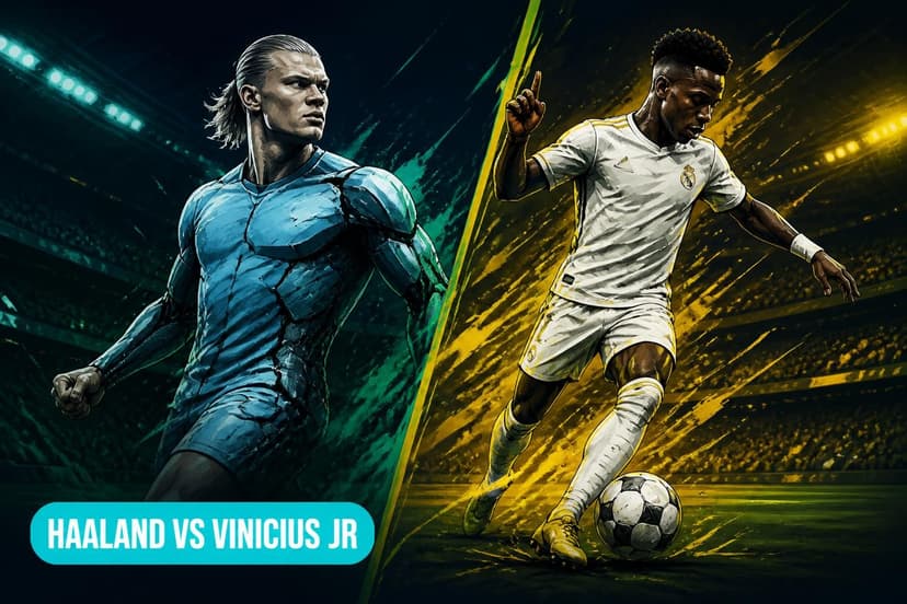 Treinador da Noruega compara Haaland e Vinicius Jr antes do Brasil