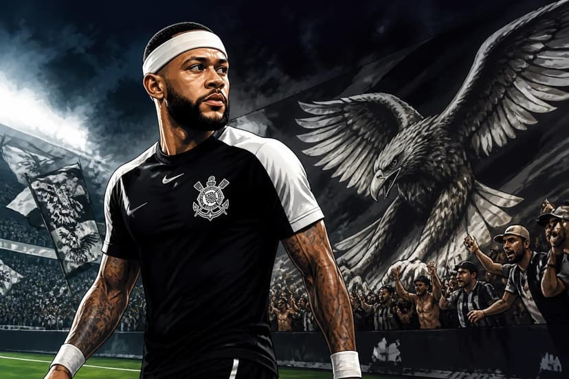 Gaviões apoia renovação de Memphis Depay no Corinthians