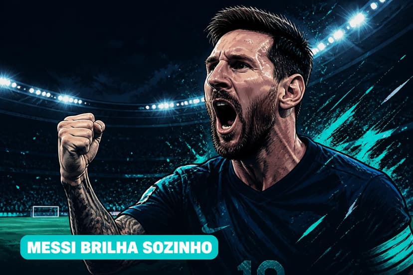 Messidependência: Argentina depende de Messi e coadjuvantes falham