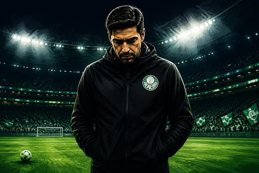Abel Ferreira admite erro e se desculpa com torcida do Palmeiras