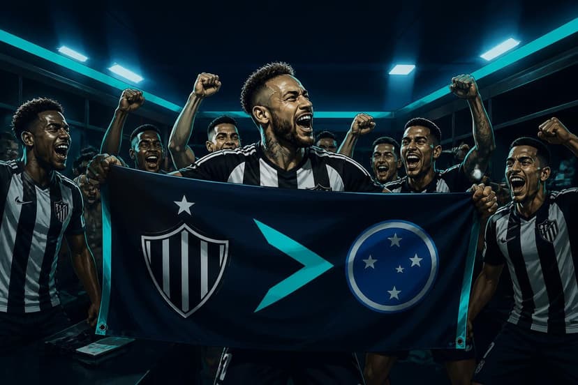 Atlético-MG provoca Neymar após eliminação do Cruzeiro