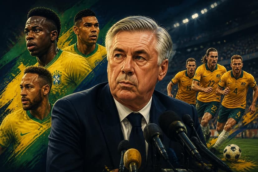 Ancelotti pede paciência após empate da Seleção Brasileira