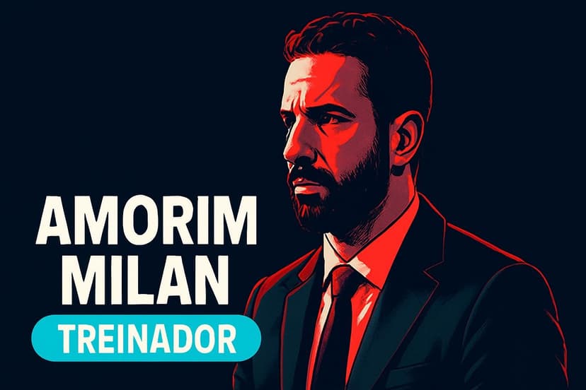 Milan busca substituto de Allegri e contata Ruben Amorim
