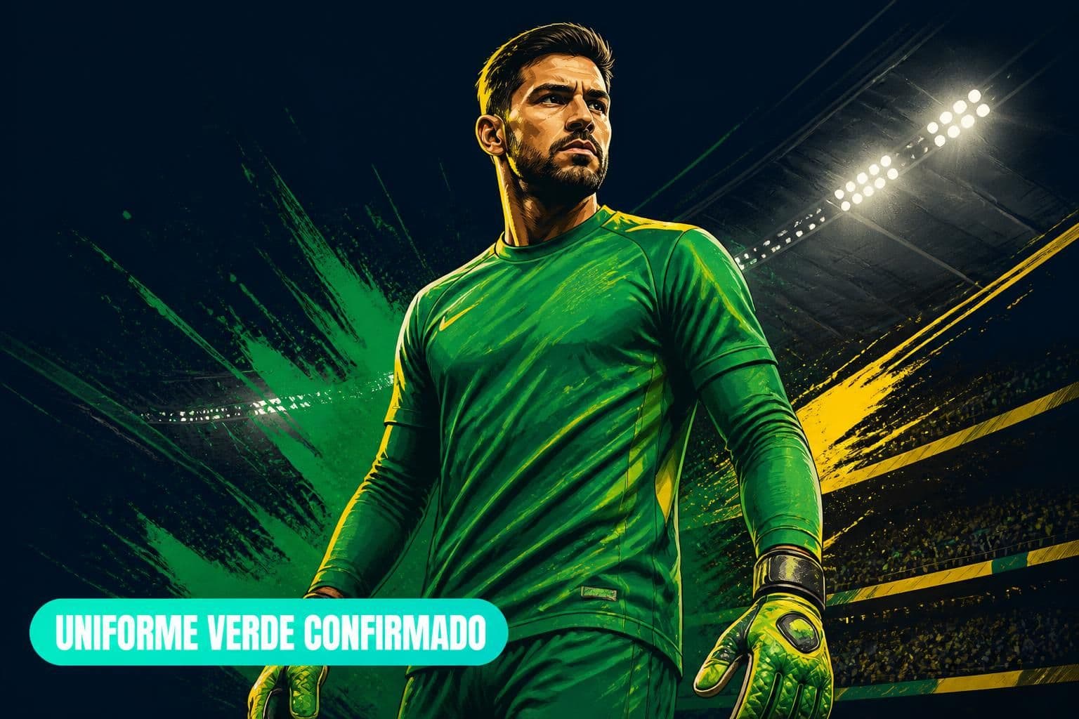 Brasil usará uniforme verde para goleiros contra Escócia