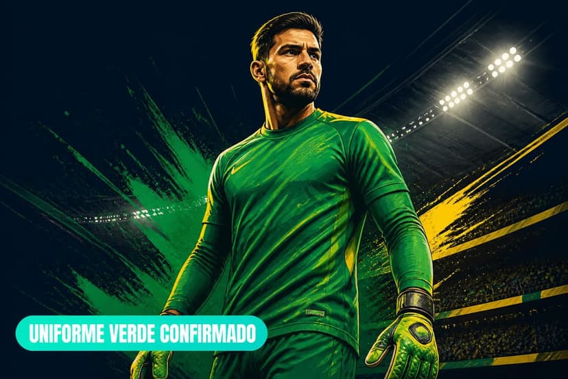 Brasil usará uniforme verde para goleiros contra Escócia