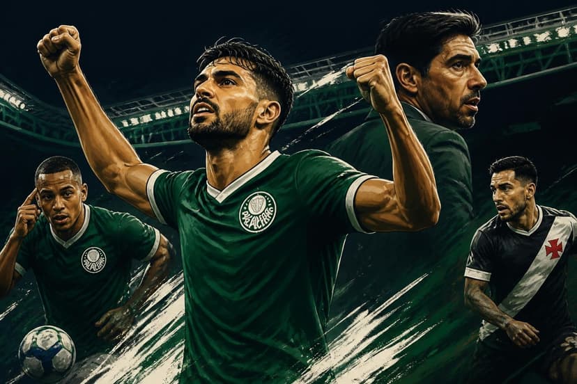 Palmeiras goleia Vasco com show de Flaco López