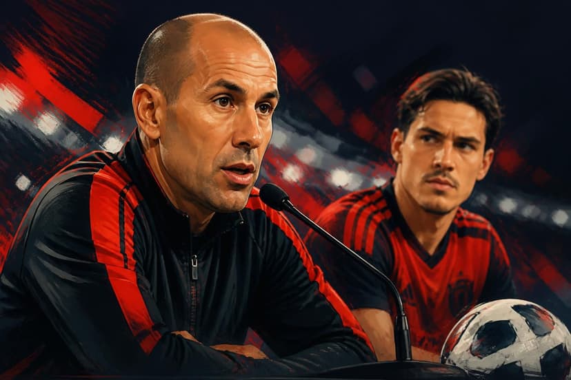 Jardim explica reação de Pedro após substituição no Flamengo