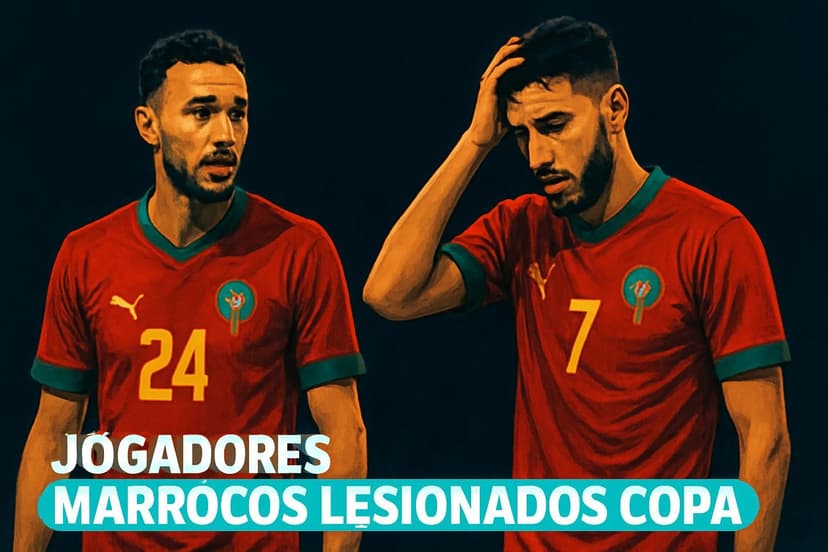 Marrocos tem dúvidas físicas contra o Brasil na Copa