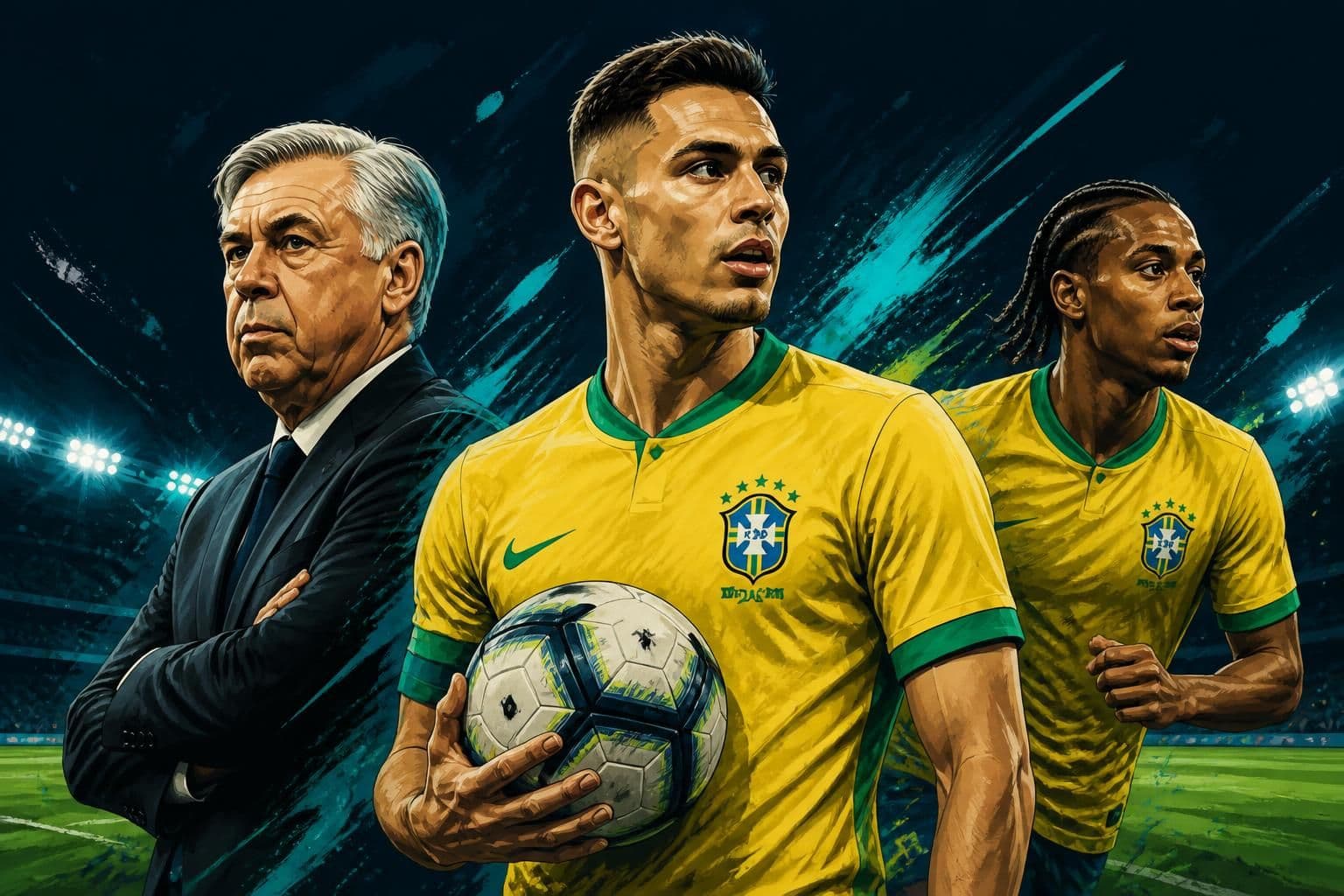 Martinelli convocado por Ancelotti no lugar de João Pedro