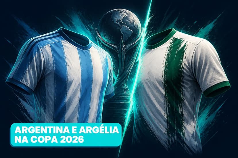 Curiosidades: Argentina e Argélia na estreia da Copa 2026