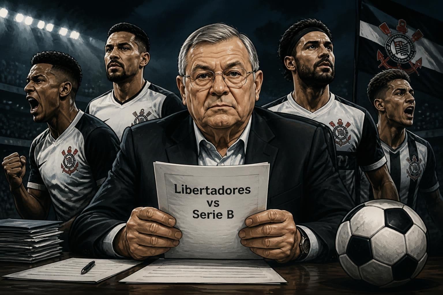 Corinthians: Libertadores ou Série B? Proposta polêmica de Milton Neves