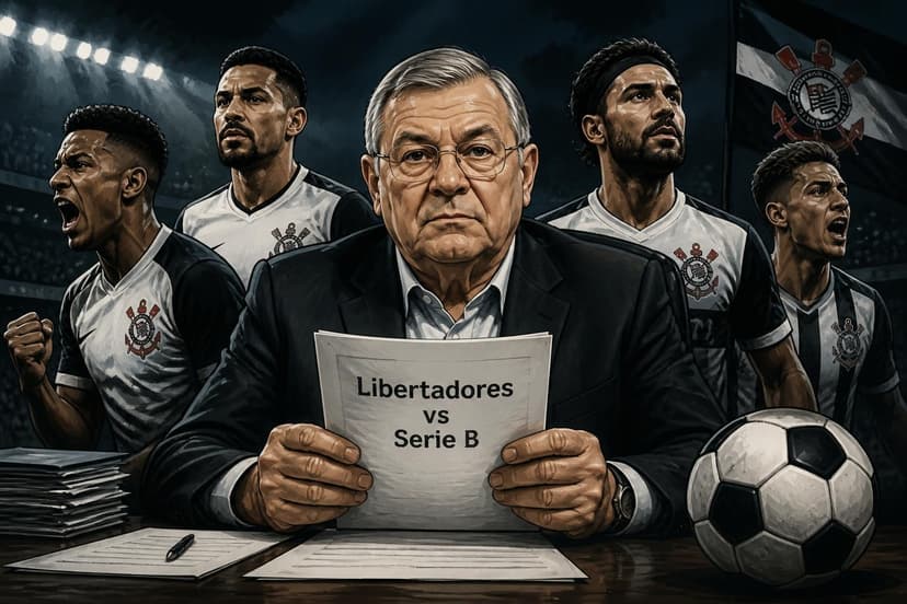 Corinthians: Libertadores ou Série B? Proposta polêmica de Milton Neves