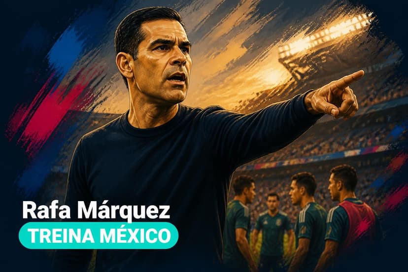 Rafa Márquez assume o México após Copa do Mundo 2026