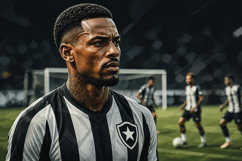 Vitinho fala sobre blindagem e crise no Botafogo