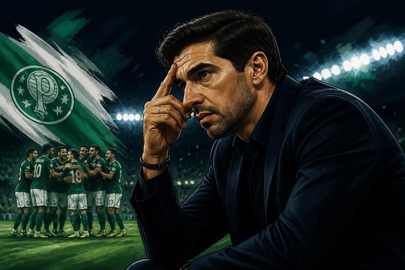Abel Ferreira e a pressão do Palmeiras