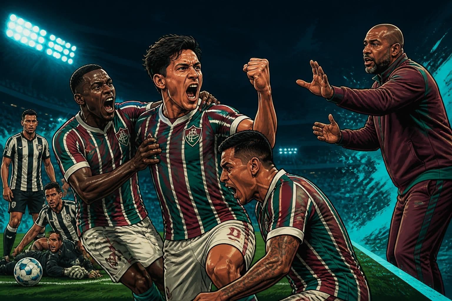 Fluminense defende invencibilidade de nove jogos no Brasileirão contra Atlético-MG