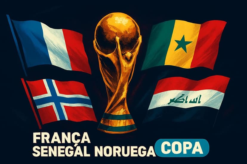 Grupo I Copa 2026: França, Senegal, Noruega e Iraque