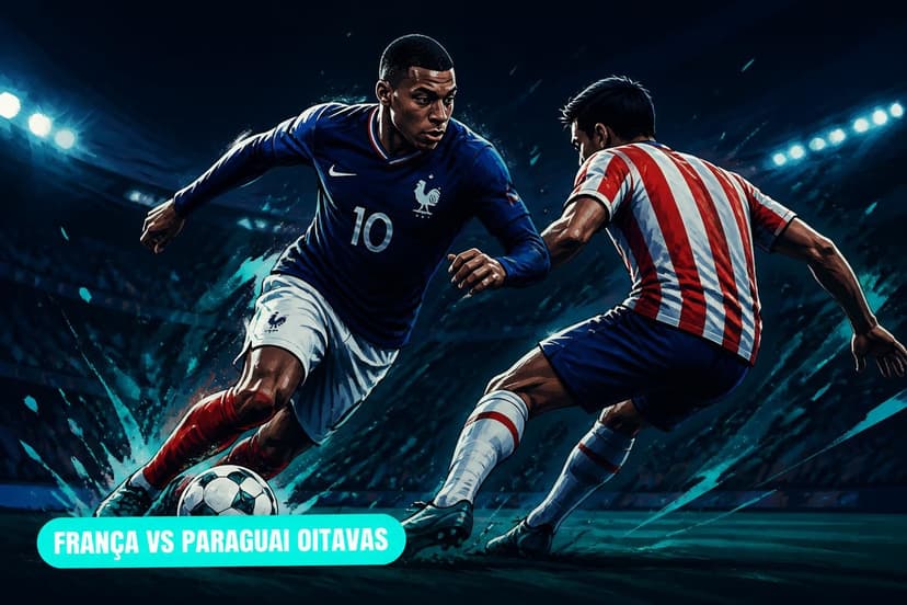 França vs Paraguai: O Desafio das Oitavas de Final da Copa 2026