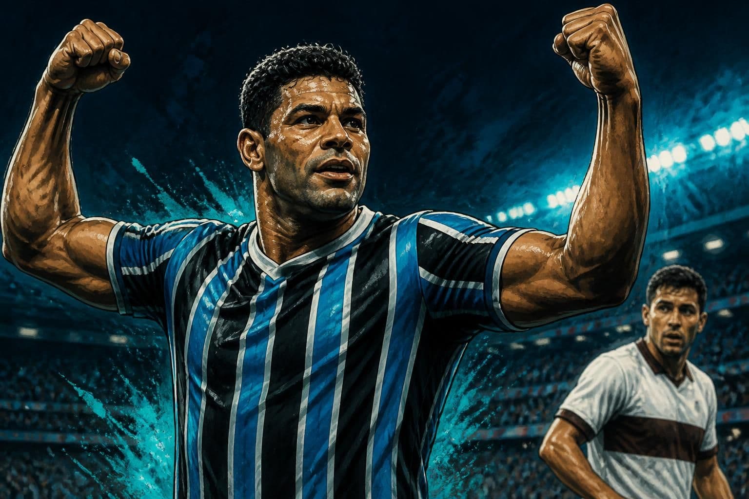 Hulk decide Fluminense e garante vaga nas semifinais da Libertadores