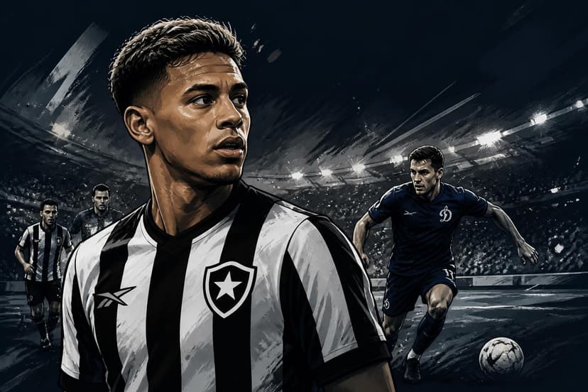 Botafogo encaminha venda de Matheus Martins ao Dínamo Moscou