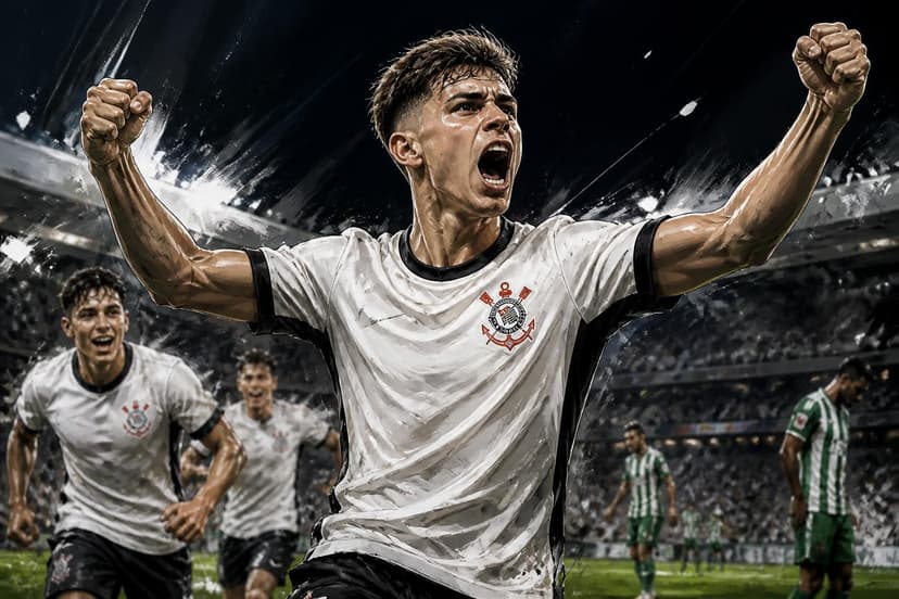 Miguel Moscardo atinge 100 gols na base do Corinthians