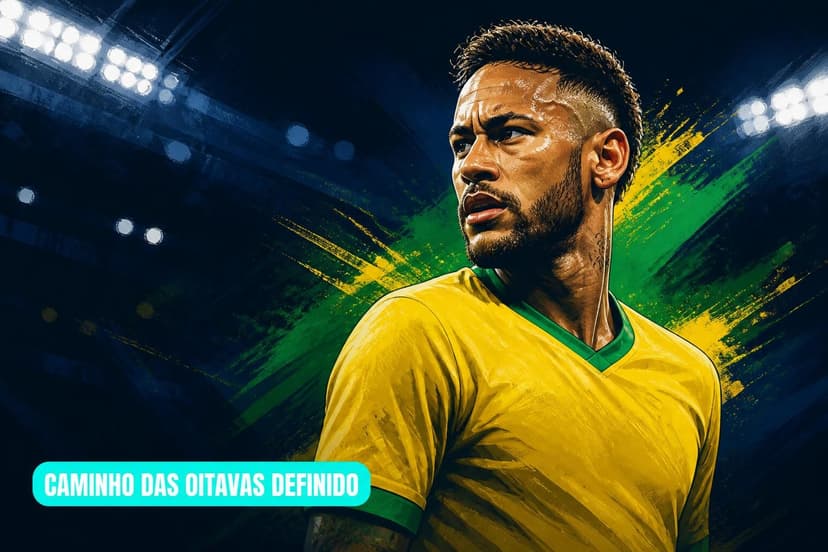 Quem o Brasil enfrenta nas oitavas da Copa do Mundo?