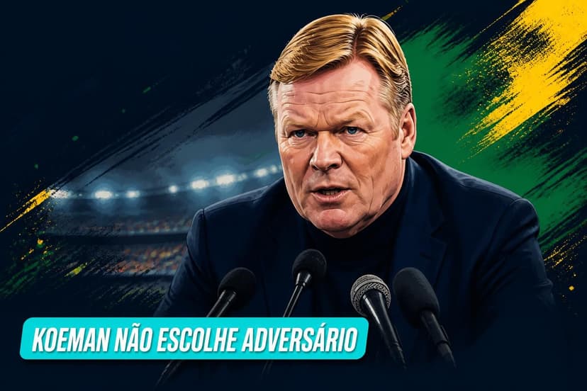 Koeman avalia confronto entre Brasil e Marrocos na Copa
