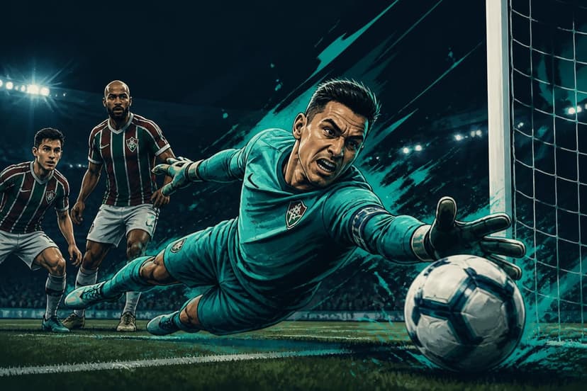 Fábio decide nos pênaltis e Fluminense avança na Libertadores