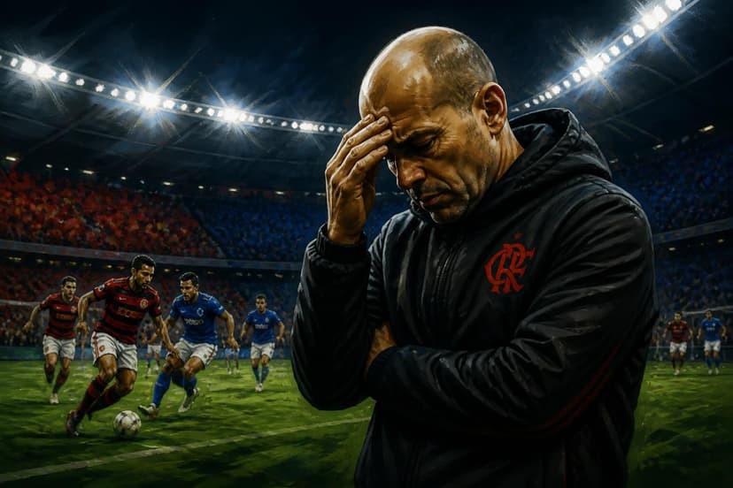Jardim critica imaturidade do Flamengo após derrota