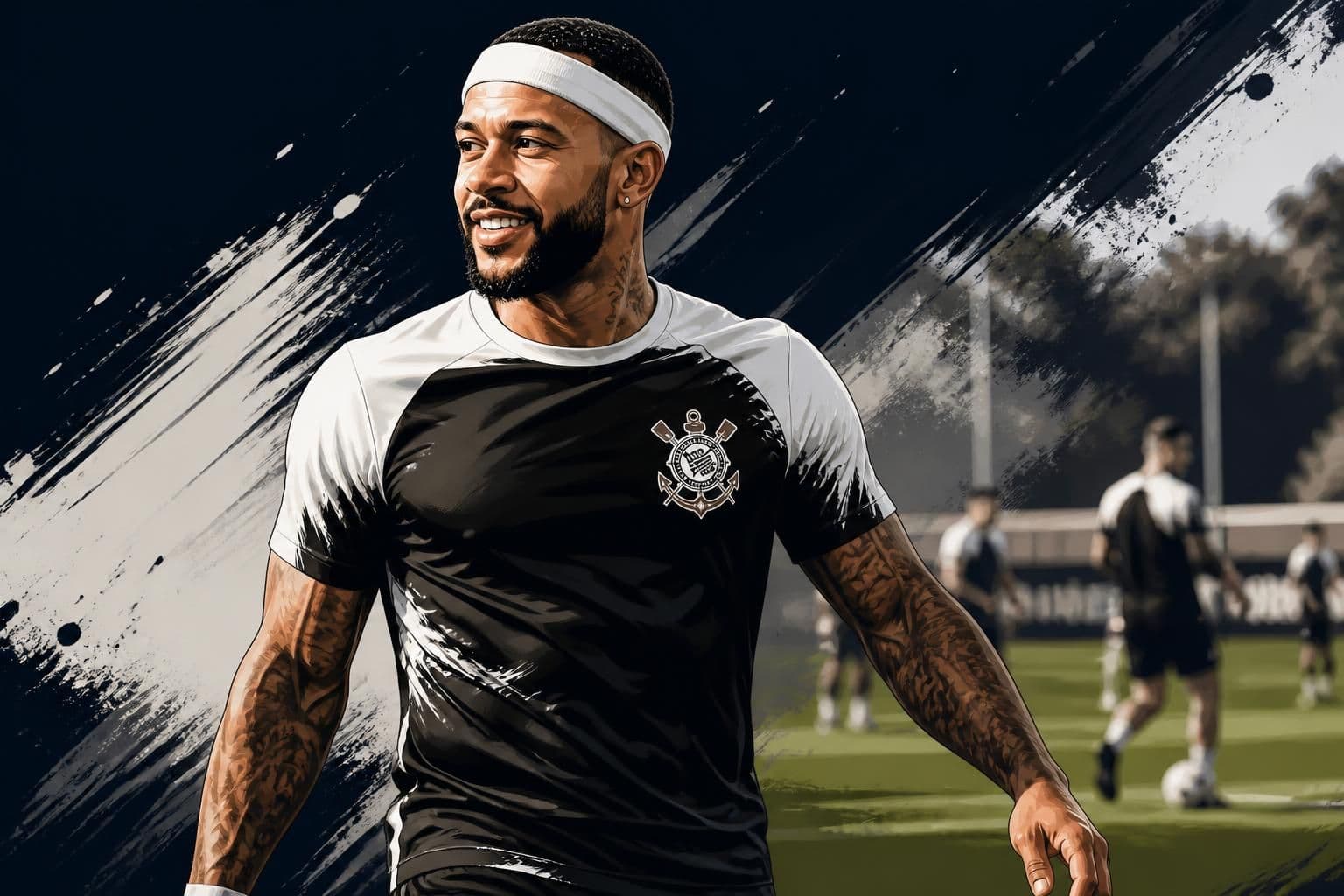 Corinthians e Memphis Depay resolvem renovação de contrato