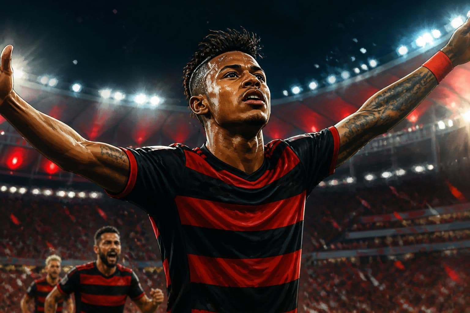 Bruno Henrique salva Flamengo e mantém liderança do Brasileirão