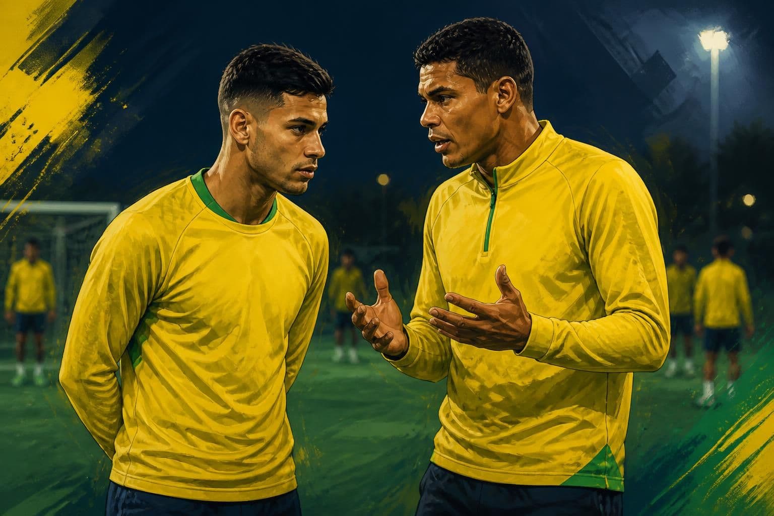 Martinelli revela conselhos de Thiago Silva sobre Seleção