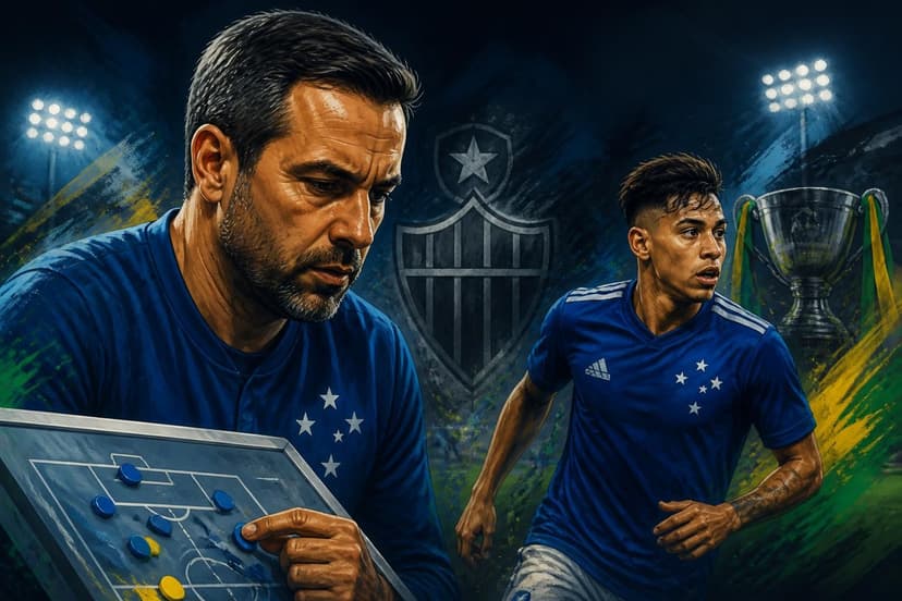 Cruzeiro escala time para clássico contra o Atlético-MG na Copa do Brasil