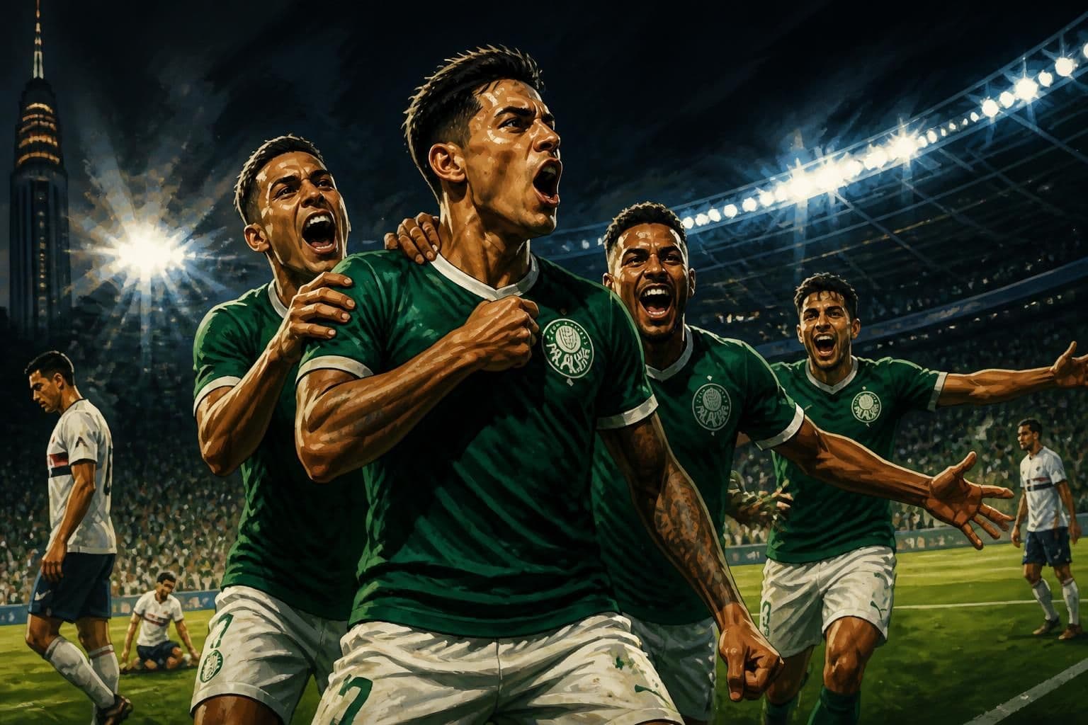 Uniformes Palmeiras e LDU nas quartas da Libertadores