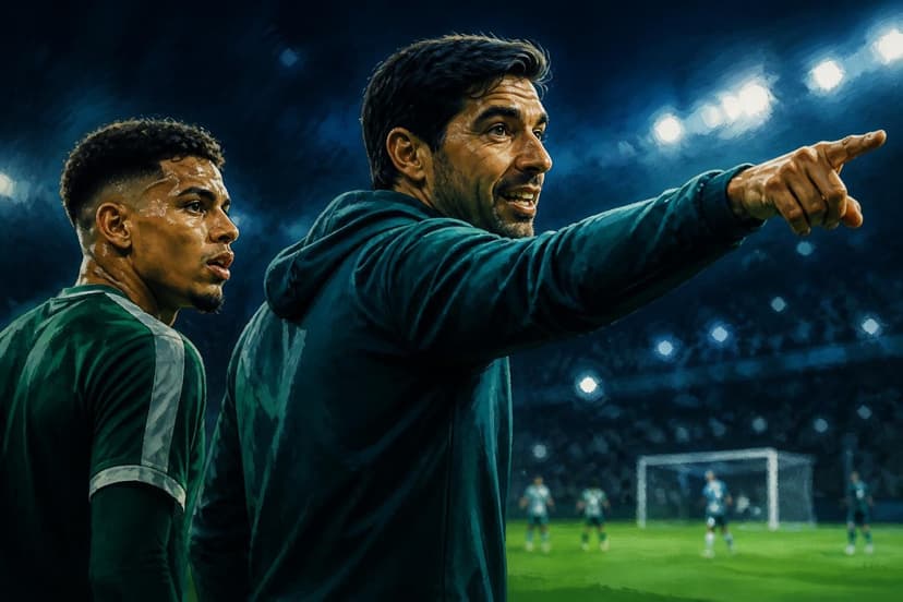 João Gabriel: a joia do Palmeiras citada por Abel Ferreira