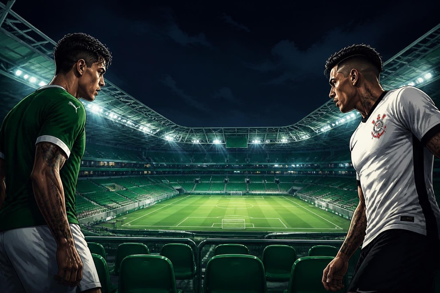 Palmeiras terá capacidade reduzida contra Corinthians no clássico