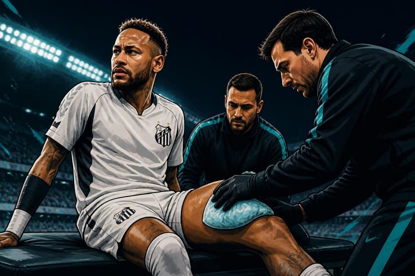 Neymar confirmado com lesão muscular e deve ficar 6 semanas fora