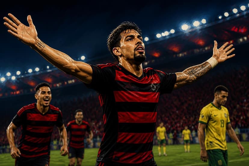 Paquetá marca e cumpre meta no Flamengo 2x0