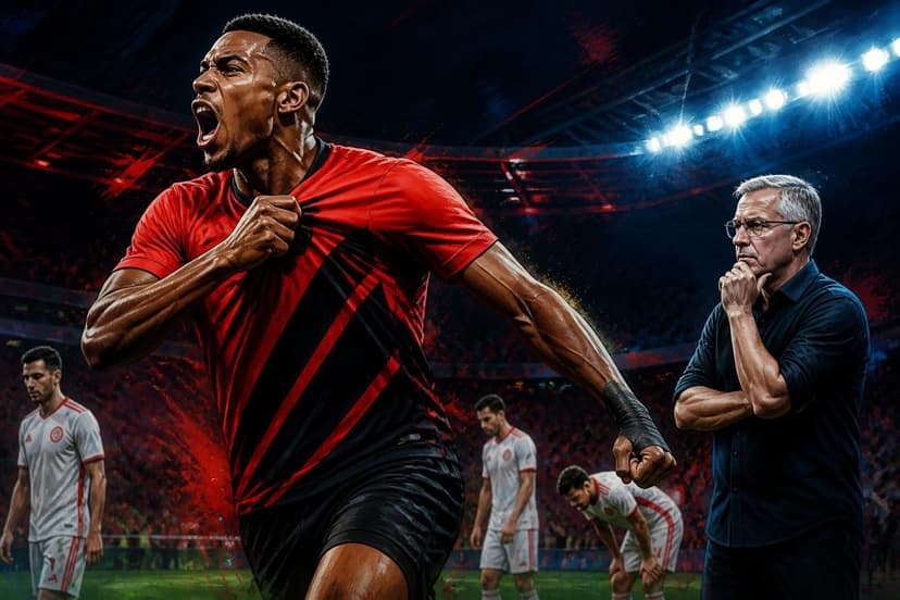 Athletico-PR brilha e Kevin Viveros surpreende no Brasileirão