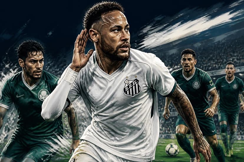 Santos encara Palmeiras nas quartas da Copa do Brasil
