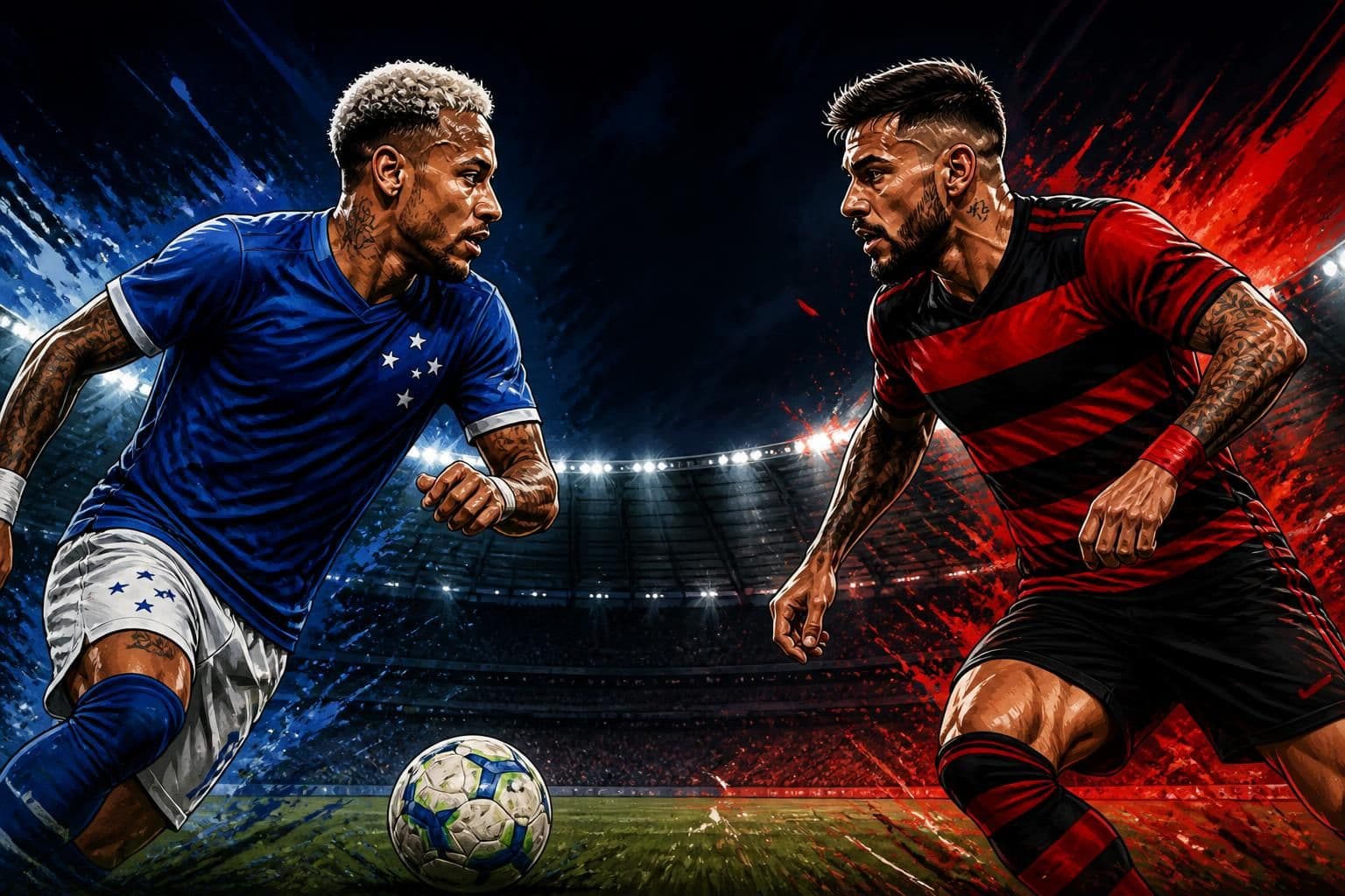 Cruzeiro e Flamengo duelam por vaga na Libertadores